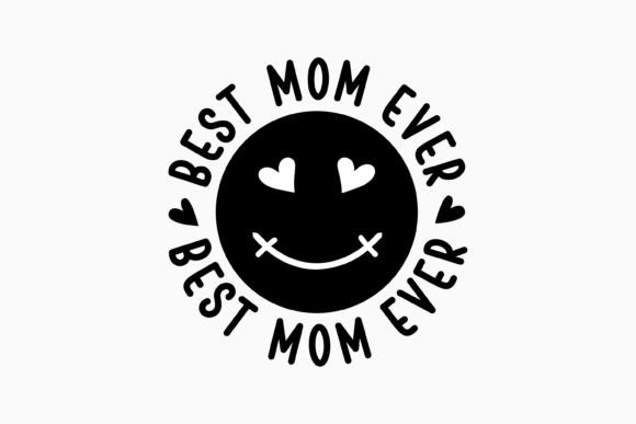 Best Mom Ever Mama Retro Svg