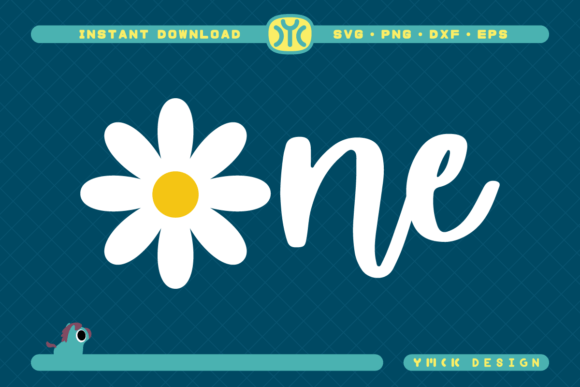 Daisy One SVG 1st Birthday Svg